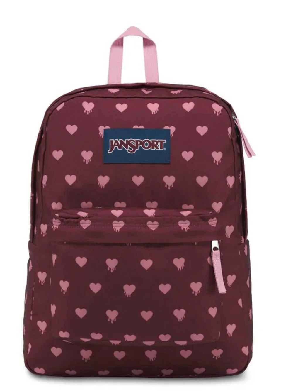NEW Jansport | Superbreak Backpack Russet Red Melting Hearts